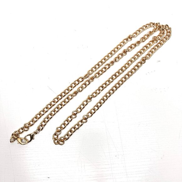 Bag Chain Strap Heavy Replacement Lobster Crossbody Handbag Purse 46" Gold - Picture 1 of 2